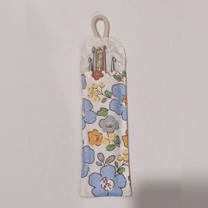 Colorful Fabric Crochet Hook Holder
